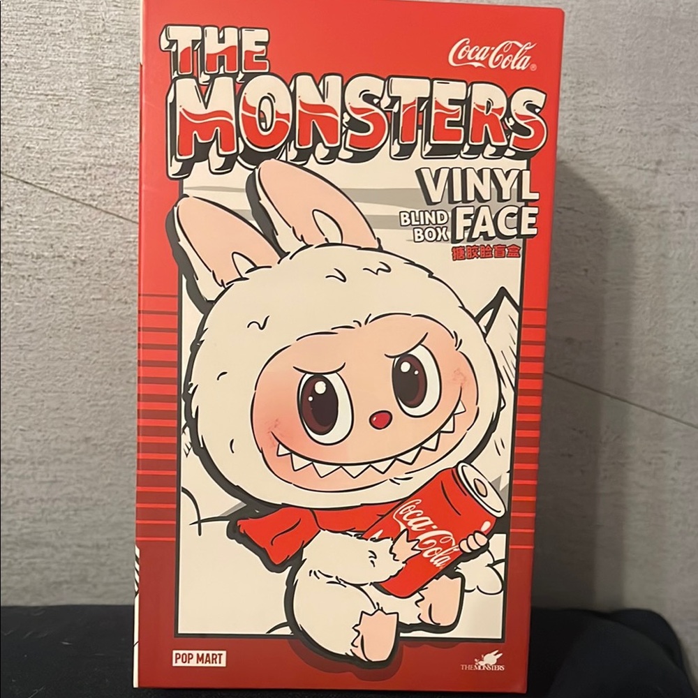 Coca-Cola The Monsters Vinyl Face Blind Box - Red and White
